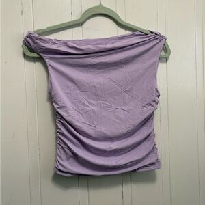 Suuksess Lavender Off-Shoulder Women's Top